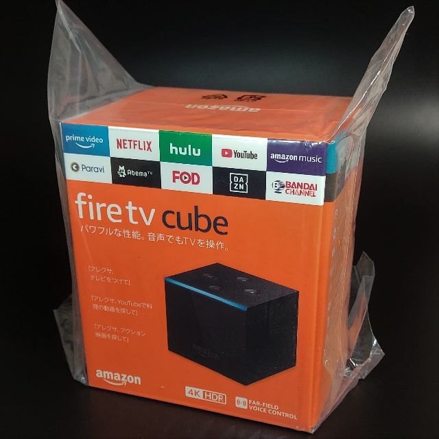 動作品  fire tv cube 第2世代 4k HDR対応