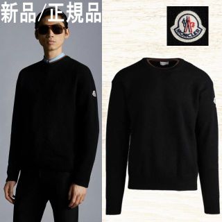 モンクレール(MONCLER)の●新品/正規品● MONCLER 袖ロゴ カシミヤ ニット セーター(ニット/セーター)