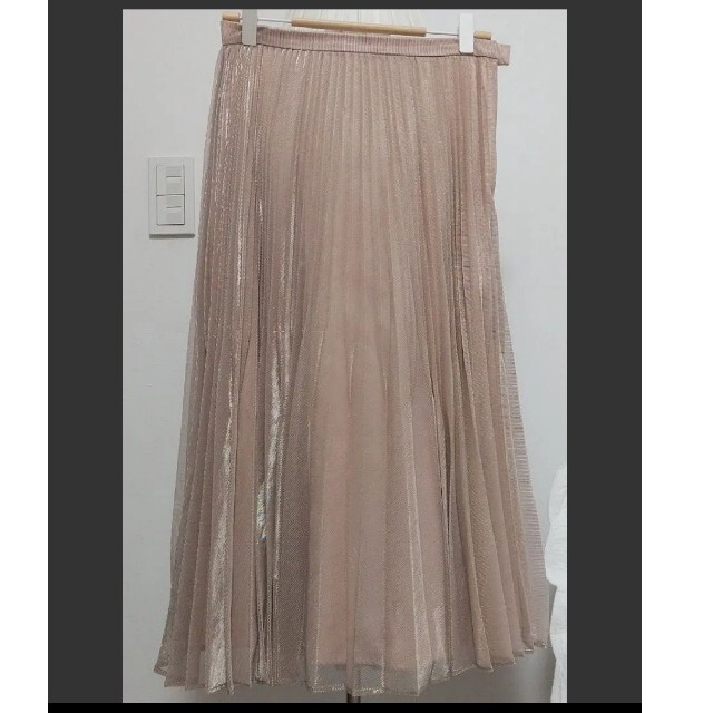 Stola.(ストラ)のストラ　親子プリーツスカート レディースのスカート(ロングスカート)の商品写真