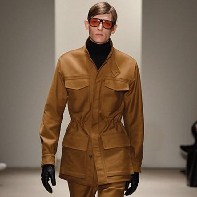 JIL SANDER ジルサンダー M47 ミリタリー ヘルムートラング 100%の