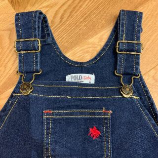 ポロラルフローレン(POLO RALPH LAUREN)のPOLO baby デニム ロンパース 80cm(ロンパース)