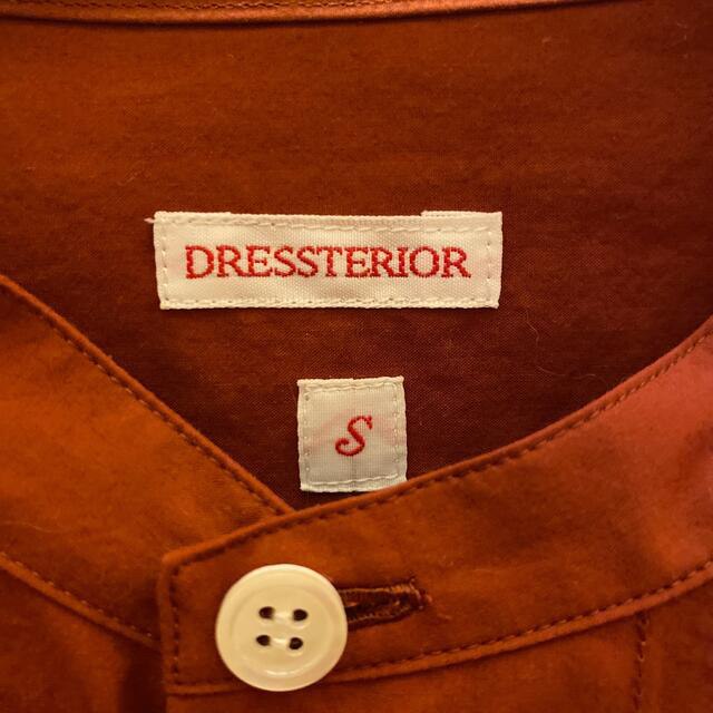 DRESSTERIOR(ドレステリア)のDRESSTERIOR  ダブルポケットバンドカラーシャツ レディースのトップス(シャツ/ブラウス(長袖/七分))の商品写真