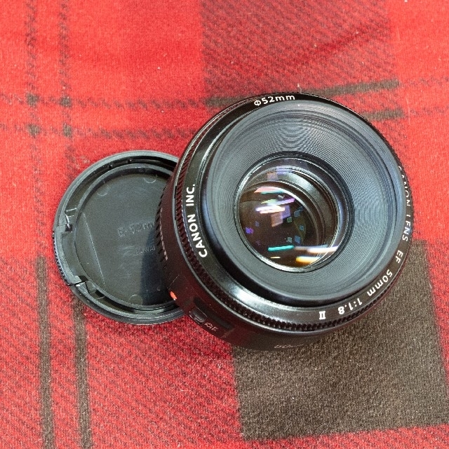 【美品】キヤノン CANON EF 50mm F1.8 II