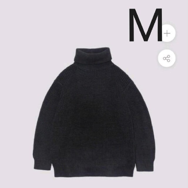 abyts 佐藤健 ニット TURTLE NECK WAFFLE KNIT 3