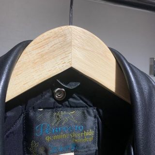 ワンスター　schott leather jacket 黒牛タグ　サボテンタグ