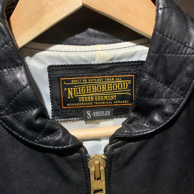 NEIGHBORHOOD(ネイバーフッド)の希少　neighborhood leather jacket メンズのジャケット/アウター(レザージャケット)の商品写真