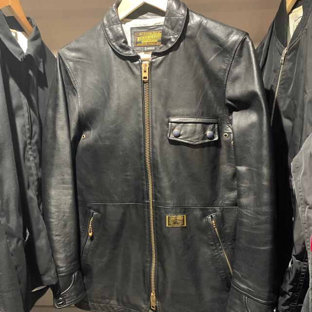 NEIGHBORHOOD(ネイバーフッド)の希少　neighborhood leather jacket メンズのジャケット/アウター(レザージャケット)の商品写真