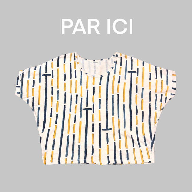 PAR ICI - 【PAR ICI】プール柄 ドルマン Tシャツの通販 by mc ...