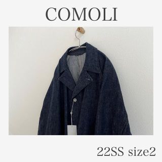 コモリ(COMOLI)の22ss comoli デニムワークジャケット　size2(Gジャン/デニムジャケット)