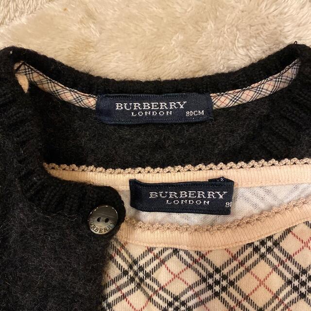 BURBERRY(バーバリー)のBurberry baby キッズ/ベビー/マタニティのベビー服(~85cm)(カーディガン/ボレロ)の商品写真