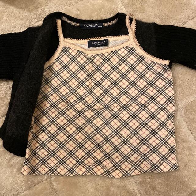 BURBERRY(バーバリー)のBurberry baby キッズ/ベビー/マタニティのベビー服(~85cm)(カーディガン/ボレロ)の商品写真