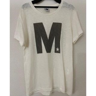 エム(M)のＭ エム サンキュー フレンズ  スター　カットソー Tシャツ　S 日本製(Tシャツ/カットソー(半袖/袖なし))