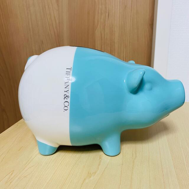 TIFFANY & Co. ピギーバンク 貯金箱