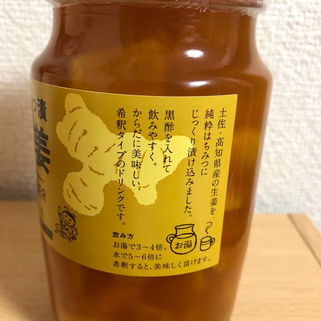 武州養蜂園　はちみつ漬生姜 食品/飲料/酒の加工食品(缶詰/瓶詰)の商品写真