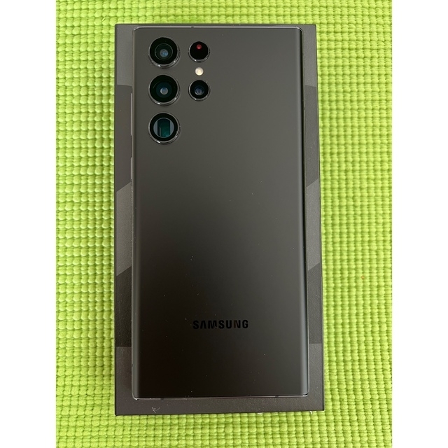 Galaxy(ギャラクシー)のGALAXY S22 Ultra 5G 12/512 香港版 (黒) スマホ/家電/カメラのスマートフォン/携帯電話(スマートフォン本体)の商品写真