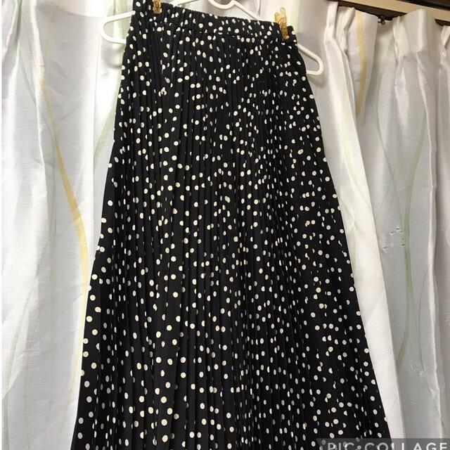グランターブル　プリーツロングスカート レディースのスカート(ロングスカート)の商品写真