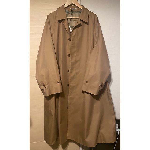 AURALEE(オーラリー)のオーラリー　ステンカラーコート メンズのジャケット/アウター(ステンカラーコート)の商品写真