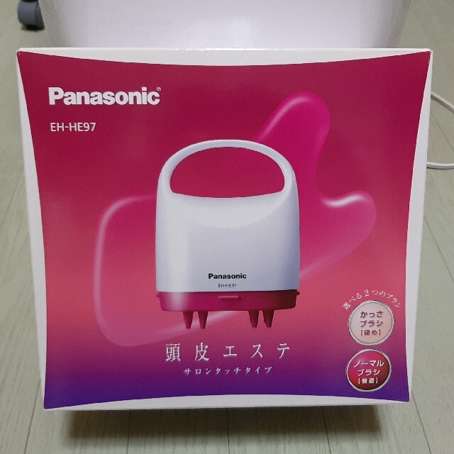 Panasonic(パナソニック)のPanasonic 頭皮エステ　EH-HE97 サロンタッチタイプ スマホ/家電/カメラの美容/健康(マッサージ機)の商品写真