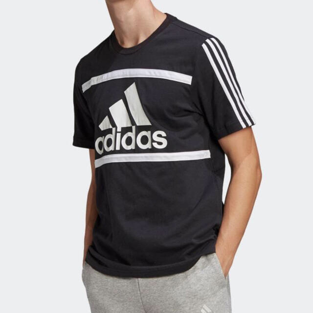 adidas(アディダス)のアディダス　エッセンシャルロゴ　Ｔシャツ　L メンズのトップス(Tシャツ/カットソー(半袖/袖なし))の商品写真