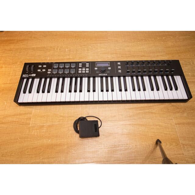 KORG(コルグ)のリナリナ様専用　Arturia keylab essential 61 Blac 楽器のDTM/DAW(MIDIコントローラー)の商品写真