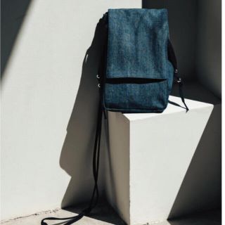 サンシー(SUNSEA)のMASU  Marble Denim Hippie Bag(ショルダーバッグ)