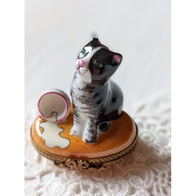 Limoges France リモージュ ボックス ピルケース - 小物入れ Limoges France リモージュ ボックス ピルケース - 小物入れ