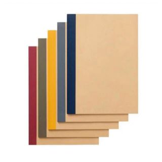 ムジルシリョウヒン(MUJI (無印良品))の無印良品 裏うつりしにくいノート 5冊セット(ノート/メモ帳/ふせん)