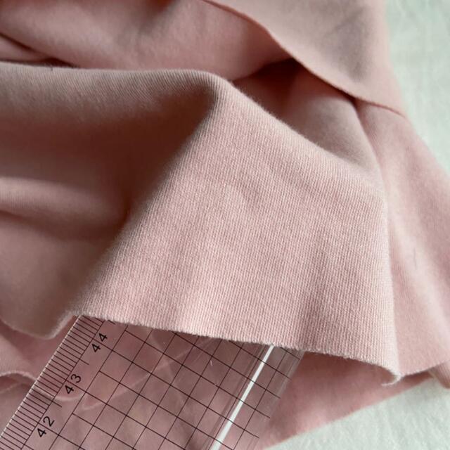 【とまと様専用】スムースニット くすみピンク ハンドメイドの素材/材料(生地/糸)の商品写真