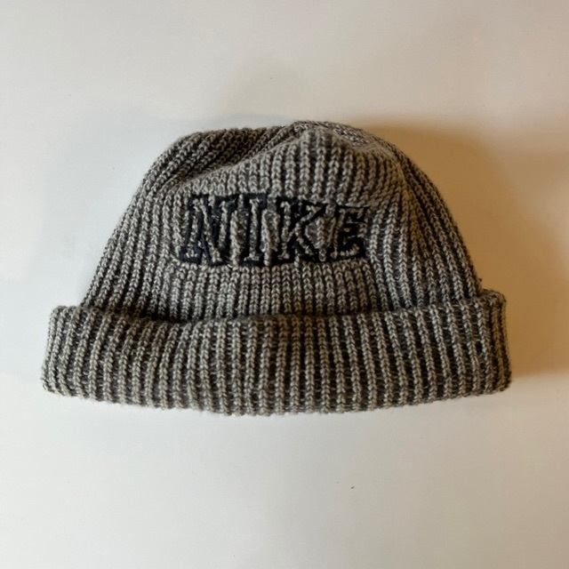 '90s NIKE knit cap ヴィンテージ grey