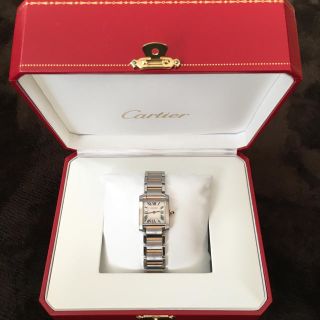 カルティエ(Cartier)のカルティエ タンクフランセーズ ピンクシェル(腕時計)