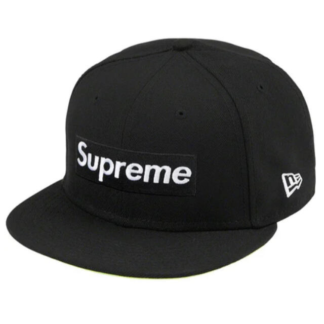 Supreme No Comp Box Logo New Era 黒 7 1/2