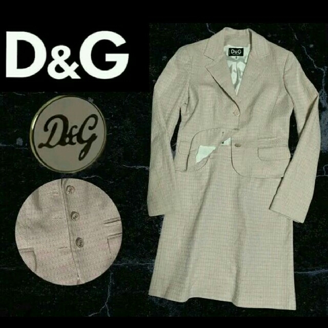 DOLCE&GABBANA - DOLCE &GABBANA スカートセットアップ サイズ40 ピンク DOLCE&GABBANA - DOLCE &GABBANA スカートセットアップ サイズ40 ピンク