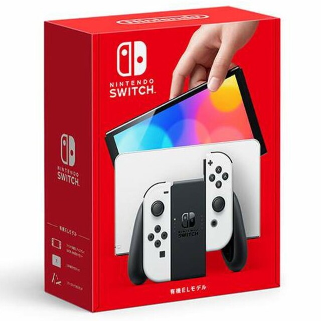 2022年3月20日購入　新品　Nintendo Switch有機ELホワイト商品の状態