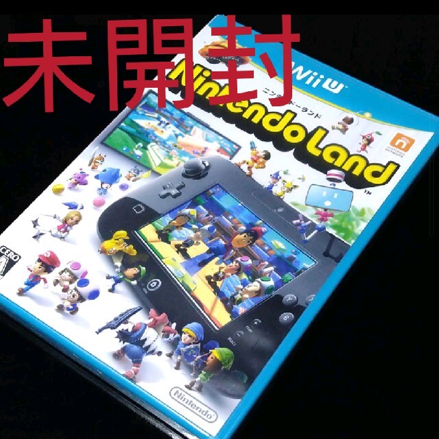 Wii U(ウィーユー)の[未開封]　Nintendo Land（ニンテンドーランド） Wii U エンタメ/ホビーのゲームソフト/ゲーム機本体(家庭用ゲームソフト)の商品写真