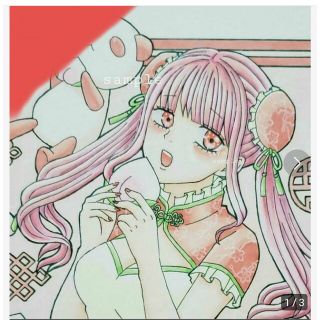 手描きイラスト　オリジナル　創作　原画(アート/写真)