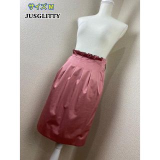 ジャスグリッティー(JUSGLITTY)の美品☆  JUSGLITTY タイトスカート 左右ポケット有り(ひざ丈スカート)