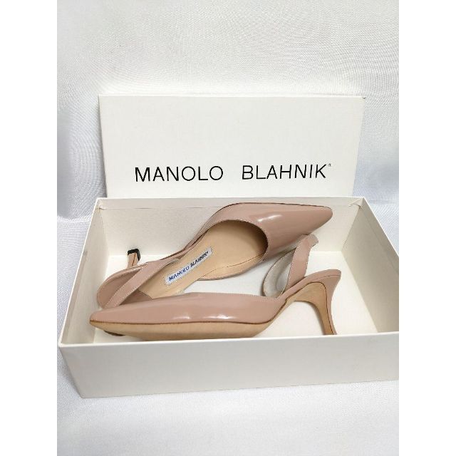 MANOLO BLAHNIK - 未使用美品❤マノロ・ブラニク キャロリン スリング 