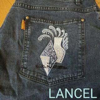 ランセル(LANCEL)のLANCEL ランセル メンズ デニム ジーンズ 38インチ 大きい(デニム/ジーンズ)