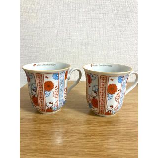 タチキチ(たち吉)のたち吉✖︎ハローキティ  マグカップ　赤‼️(食器)