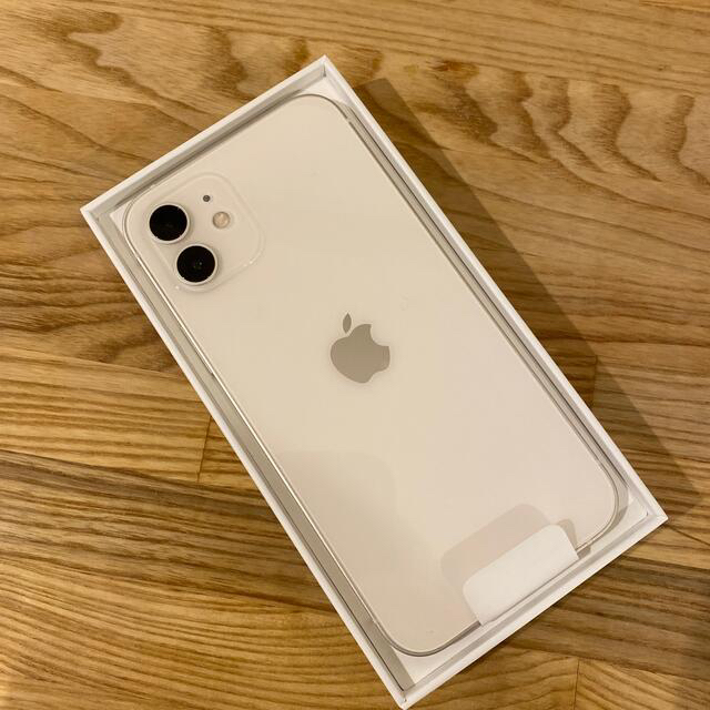 iPhone12 未使用　本体　ホワイト　レッド64gb