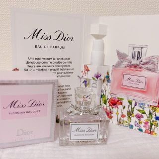 ディオール(Dior)のミスディオール    ブルーミングブーケ　ミニチュア　オードゥ　パルファン　(サンプル/トライアルキット)