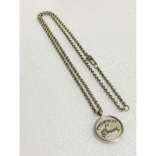 GUCCI グッチ ビンテージ シルバー コイン ネックレス 細美武士 中古