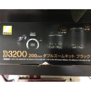 ニコン(Nikon)のNikon  デジタル一眼レフカメラ D3200 ダブルズームキット(デジタル一眼)