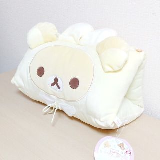 サンエックス(サンエックス)のゆき様専用【新品タグ付】リラックマ　うさうさベビー　2wayクッション　黄色(キャラクターグッズ)