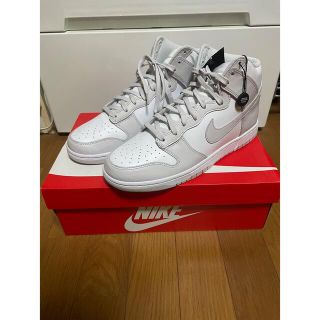 ナイキ(NIKE)のNIKE DUNK HI RETRO Vast Gray 28.5cm(スニーカー)