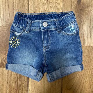 ベビーギャップ(babyGAP)の【GAP denim】ショートパンツ 12-18m 80cm 女の子 ベビー(パンツ)