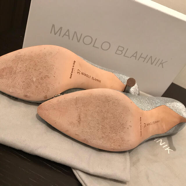 MANOLO BLAHNIK(マノロブラニク)のれいさん　専用　美品★MANOLO  レディースの靴/シューズ(ハイヒール/パンプス)の商品写真