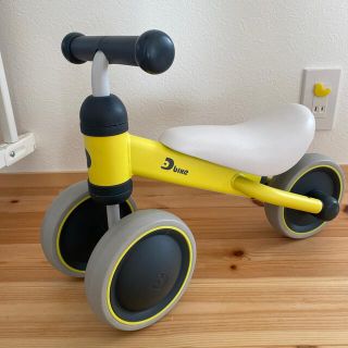 アイデス(ides)のd bike ミニ　黄色(三輪車)