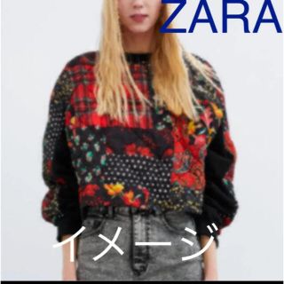 ザラ(ZARA)の新品　タグ付き　ZARA スウェット(トレーナー/スウェット)