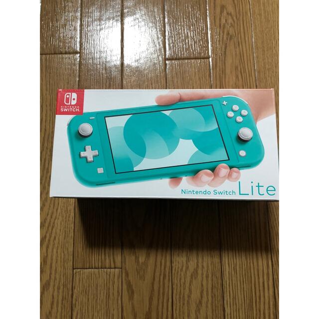 ほぼ新品　Nintendo Switchライト ターコイズ　スイッチライト 本体